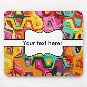 Farbige Lochstruktur Mousepad