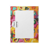 Farbige Lochstruktur Notizblock (Rotiert)