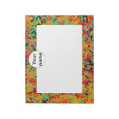 Farbige Lochstruktur Notizblock (Rotiert)