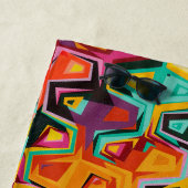 Farbige Lochstruktur Strandtuch (Beispiel)