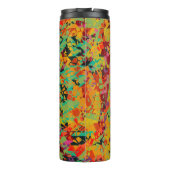 Farbige Lochstruktur Thermosbecher (Rückseite)