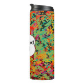 Farbige Lochstruktur Thermosbecher (Nach rechts gedreht)