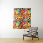 Farbige Lochstruktur Wandteppich (Beispiel)