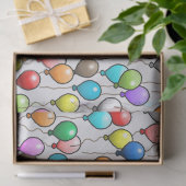 Farbige Luftballons Seidenpapier (Geschenk)