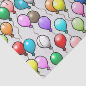 Farbige Luftballons Seidenpapier (Detail)