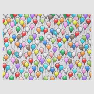 Farbige Luftballons Seidenpapier