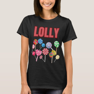 Farbige Lutscher-Süßigkeiten T-Shirt