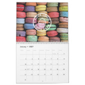 Farbige Macaron-Malerei Kalender (Jan 2027)