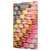 Farbige Macarons Quirky Klemmbrett (Links)