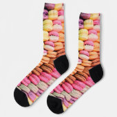 Farbige Macarons Quirky Socken (Linkes Detail)