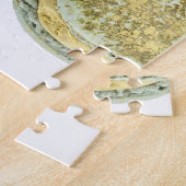 Farbige Macarons: Süßer fallender Muster. Puzzle (Seite)