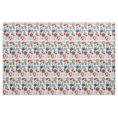 farbige mädchenhafte Briefmarke Stoff (Yard (91,4 cm))