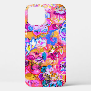 Farbige magische abstrakte Blumen Case-Mate iPhone Hülle