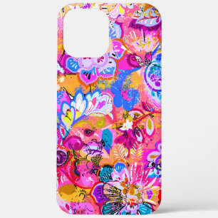 Farbige magische abstrakte Blumen Case-Mate iPhone Hülle