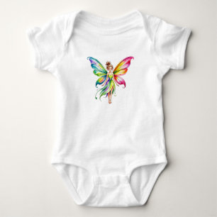 Farbige magische Fantasy-Kunst Baby Strampler