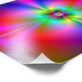 Farbige Magnetosphäre Fotodruck (Ecke)