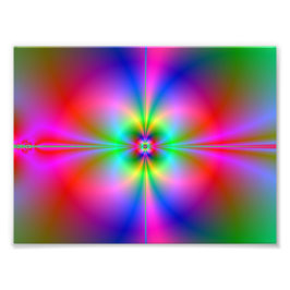 Farbige Magnetosphäre Fotodruck