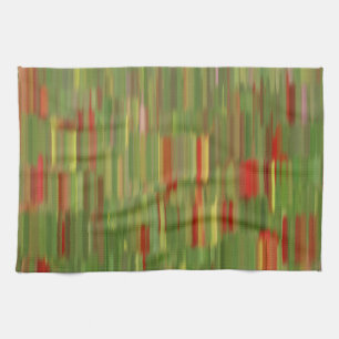 Farbige Malerei Kunst Küchentuch