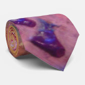 Farbige Malerpalette Krawatte (Gerollt)