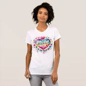 Farbige Mama T-Shirt (Vorne ganz)