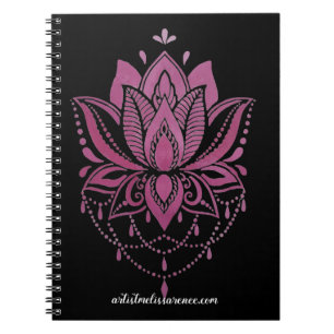 Farbige Mandala Design Notes für Notebook Notizblock