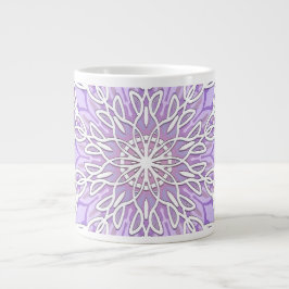 Farbige Mandala Jumbo-Tasse