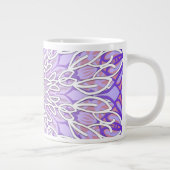 Farbige Mandala Jumbo-Tasse (Rechts)