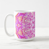 Farbige Mandala Kaffeetasse (Links)