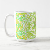 Farbige Mandala Kaffeetasse (Links)