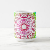 Farbige Mandala Kaffeetasse (Mittel)