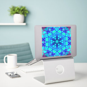 Farbige Mandala-Vinyl-Aufkleber Aufkleber