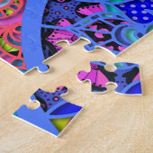 Farbige Mandalase | Boho Style Puzzle (Seite)