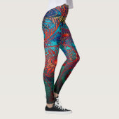 Farbige Mandalase Leggings (Rechts)