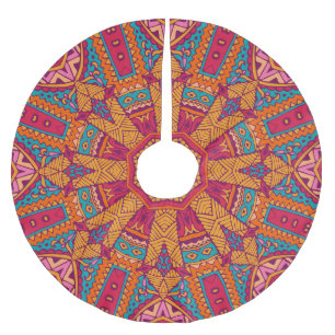 Farbige Marmorstruktur, hochauflösendes Interieur. Polyester Weihnachtsbaumdecke