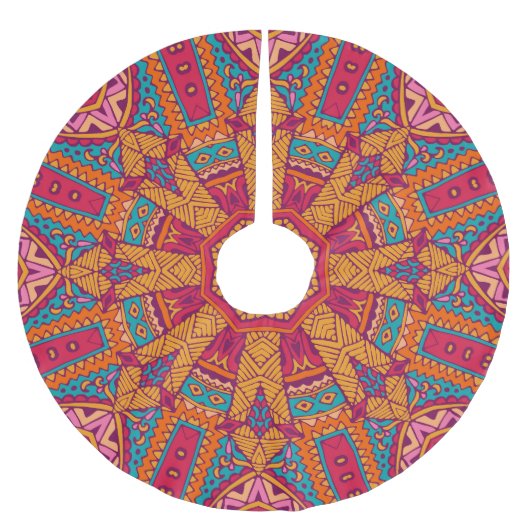 Farbige Marmorstruktur, hochauflösendes Interieur. Polyester Weihnachtsbaumdecke (Vorderseite)