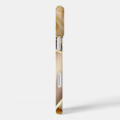 Farbige Marmortextur,Geometrischer Glitzer aus Gol Case-Mate iPhone Hülle (Rückseite / Rechts)