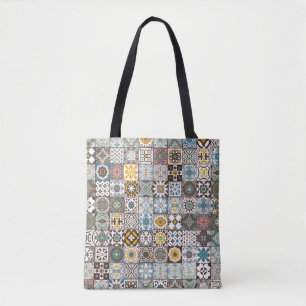 Farbige marokkanische Fliese Tasche