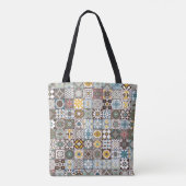 Farbige marokkanische Fliese Tasche (Rückseite)
