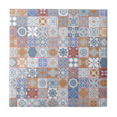 Farbige marokkanische Fliesen (Vorderseite)