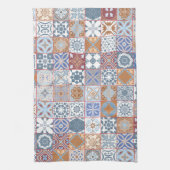 Farbige marokkanische Fliesen Geschirrtuch (Vertikal)