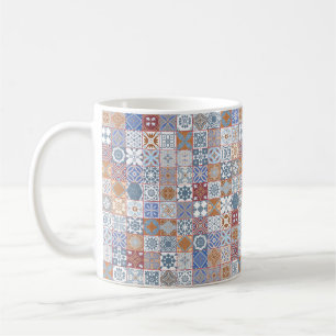 Farbige marokkanische Fliesen Kaffeetasse