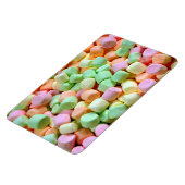 Farbige Marshmallows Druckmagnet Magnet (Linke Seite)