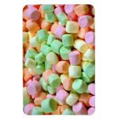 Farbige Marshmallows Druckmagnet Magnet (Vertikal)