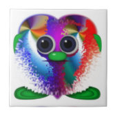Farbige Mascots Fliese (Vorderseite)