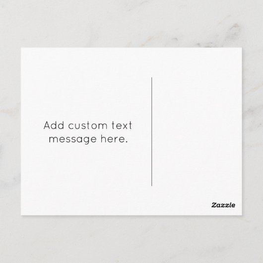 Farbige Maske Happy Purim Postkarte (Rückseite)