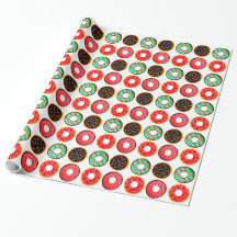 Farbige Mattierte Donuts