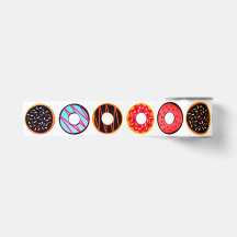 Farbige Mattierte Donuts