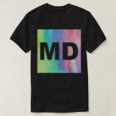 Farbige MD Print T-Shirt (Design vorne)