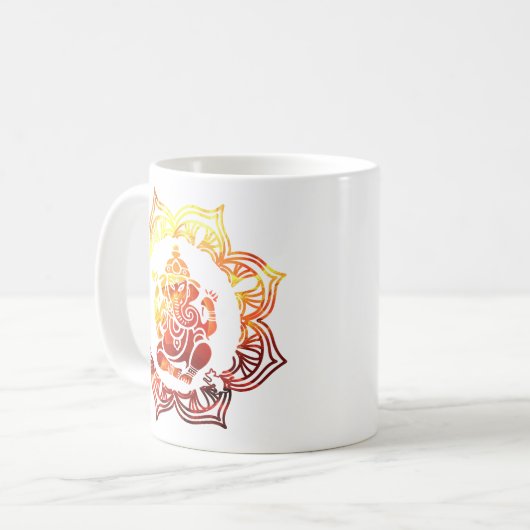 Farbige Meditation 13 Kaffeetasse (Vorderseite Links)