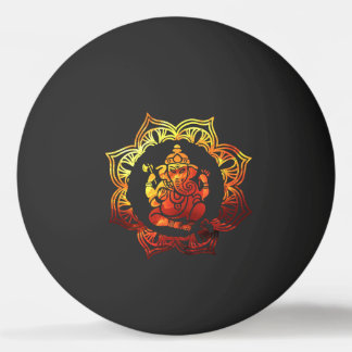 Farbige Meditation Tischtennisball